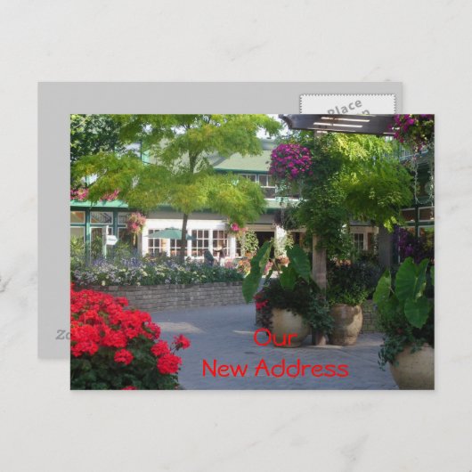 Aankondiging nieuw adres (Voorkant / Achterkant)