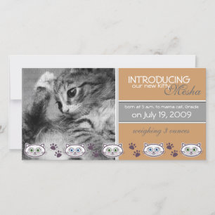 Aankondiging nieuw gezelschapsdier