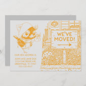 aankondiging nieuw huisadres (Voorkant / Achterkant)