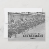 Aankondiging nieuw telefoonnummer (Achterkant)