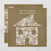 Aankondiging nieuwe adressenhuis (Voorkant / Achterkant)