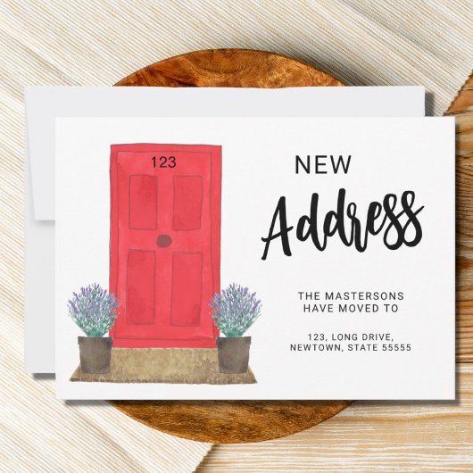 Aankondiging nieuwe adresvoorkleuromslag