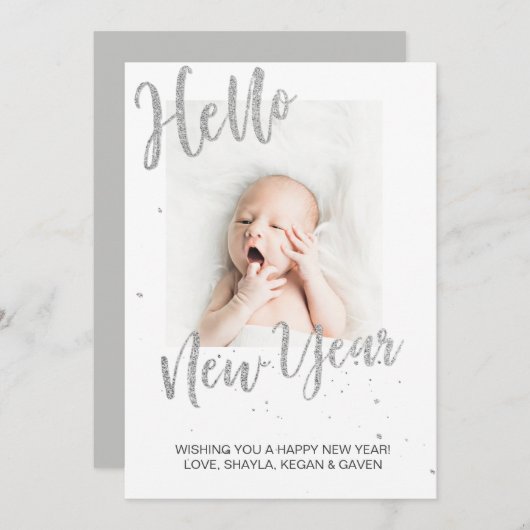 Aankondiging nieuwe Baby (Voorkant / Achterkant)