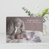 Aankondiging nieuwe baby op maat | Kaart (Staand voorkant)