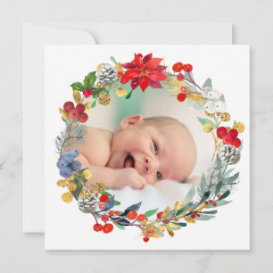 aankondiging nieuwe baby Prettig Kerstfeest