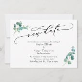 Aankondiging nieuwe datum Eucalyptus uitgestelde b (Voorkant)