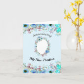 Aankondiging Nieuwe positie Voeg je eigen foto toe (Gele Bloem)