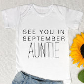 Aankondiging nieuwe tante Baby Romper