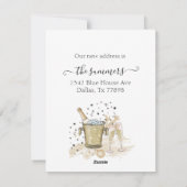 Aankondiging nieuwjaar We hebben Gold verplaatst (Achterkant)