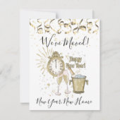 Aankondiging nieuwjaar We hebben Gold verplaatst (Voorkant)