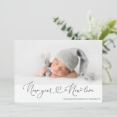 Aankondiging nieuwjaars New Love Holiday (Staand voorkant)