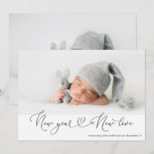 Aankondiging nieuwjaars New Love Holiday (Voorkant / Achterkant)