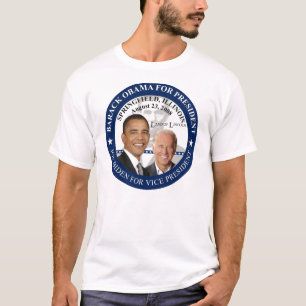Aankondiging Obama Biden Springfield T-shirt