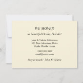 aankondiging Ocala Briefkaart (Achterkant)