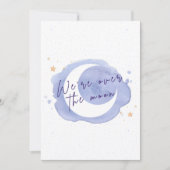 Aankondiging of uitnodiging voor baby shower (Voorkant)