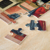 Aankondiging (olie op het paneel) 2 legpuzzel (Zijkant)
