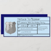 Aankondiging om Aangepaste feestdag te verschijnen (Voorkant / Achterkant)