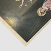 Aankondiging, ontkoppeling tissuepapier (Detail)