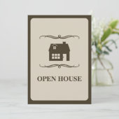 aankondiging open huis (Staand voorkant)