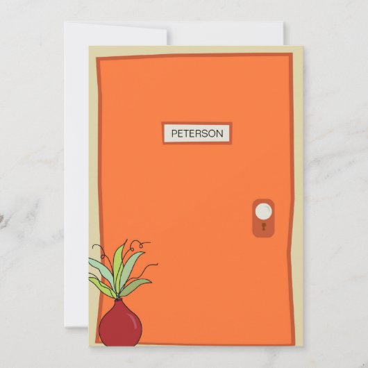 Aankondiging Oranje deuromslag (Voorkant)