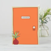 Aankondiging Oranje deuromslag (Staand voorkant)