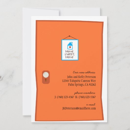 Aankondiging Oranje deuromslag (Achterkant)