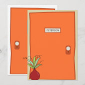 Aankondiging Oranje deuromslag (Voorkant / Achterkant)