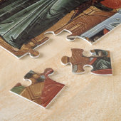 Aankondiging Orthodox Christelijk Icoon Legpuzzel (Zijkant)