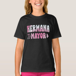 Aankondiging Oudere Zus Big Sister T-shirt