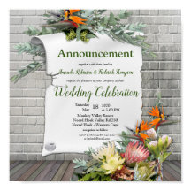 Aankondiging Protea - Strelitzia Flower