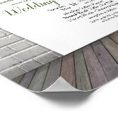 Aankondiging Protea - Strelitzia Flower Poster (Hoek)