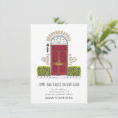 Aankondiging rode deurbewegingen (Staand voorkant)