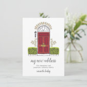 Aankondiging rode deurbewegingen (Staand voorkant)