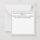 Aankondiging rolstijl (Achterkant)