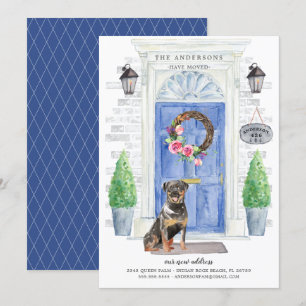 Aankondiging rottweiler voordeurbeweging