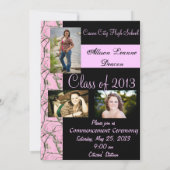 Aankondiging roze afstuderen Camo (Achterkant)