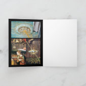 Aankondiging, Saint Emidius en een ufo Feestdagen Kaart (Binnen)