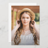 Aankondiging Script Photo Afstuderen (Voorkant / Achterkant)