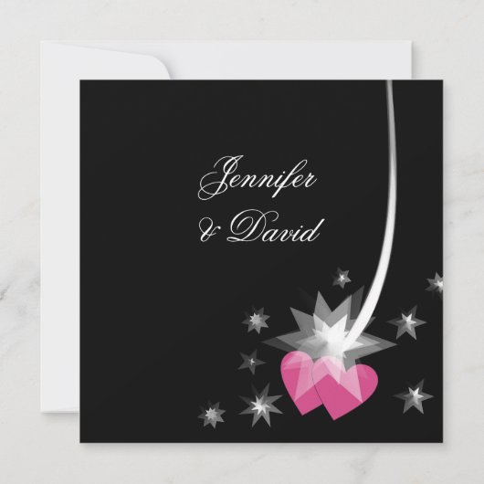 Aankondiging Shooting Star Verloving (Achterkant)