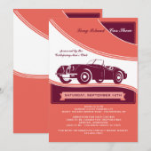 Aankondiging Show van Classy Motorcar/Uitnodiging (Voorkant / Achterkant)