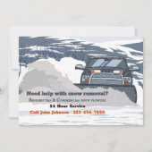 Aankondiging sneeuwploeg verwijderen (Voorkant)