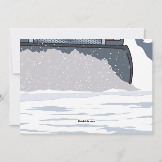 Aankondiging sneeuwploeg verwijderen (Achterkant)