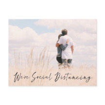 Aankondiging sociale vervorming foto bruiloft datu