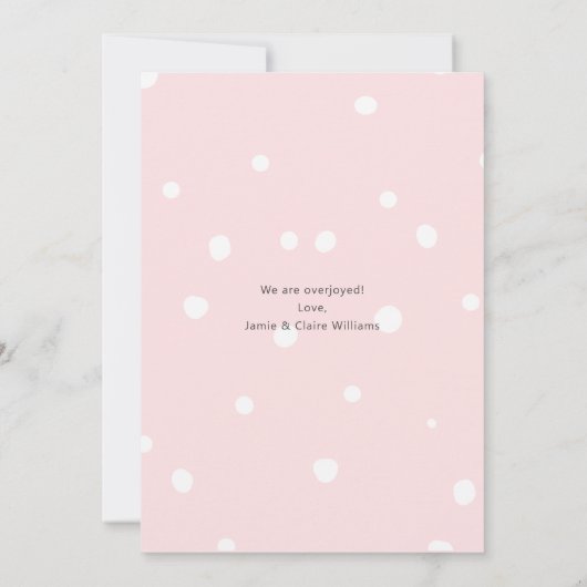 Aankondiging speciale afgiftebrief foto geboorte (Achterkant)