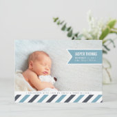 Aankondiging speciale levering geboorte | Sky (Staand voorkant)