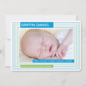 Aankondiging Stripes Boy (Voorkant)