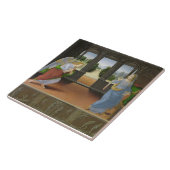 Aankondiging Tegeltje (Zijkant)