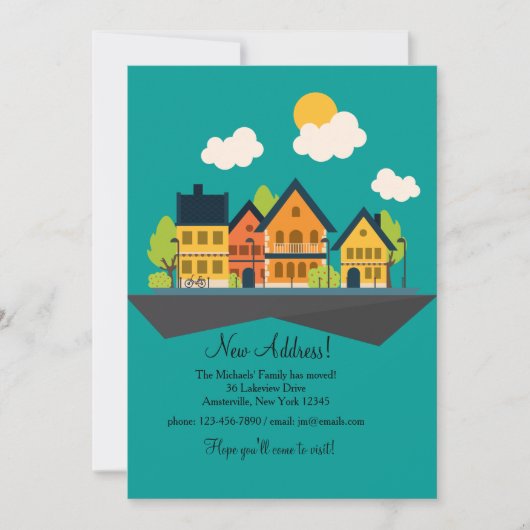 Aankondiging thuisstad Moving (Voorkant)