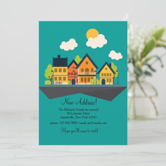 Aankondiging thuisstad Moving (Staand voorkant)