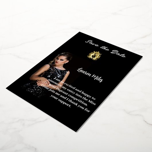 aankondiging tijdens de optocht (Gedraaid)